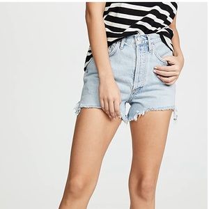 Agolde high rise dee short